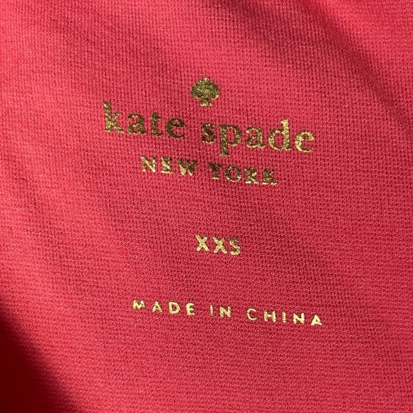 Kate Spade Dress Sz XXS Ponte Bateau Neckline Eyelet Feminine Fit and Flare Mini - Picture 11 of 12